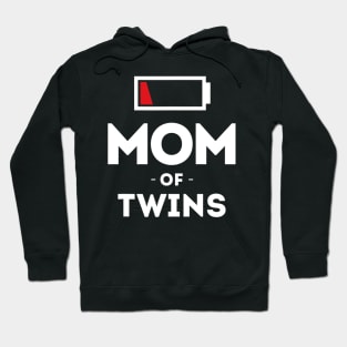 Mom of Twins Clothing Gift for Mother Wife Mom Funny Women Hoodie